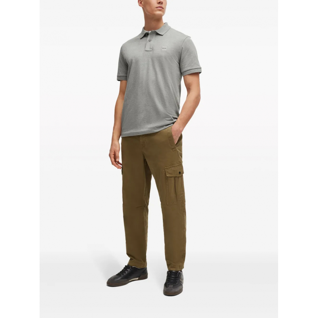 Polo 'Logo-Appliqué' pour Hommes