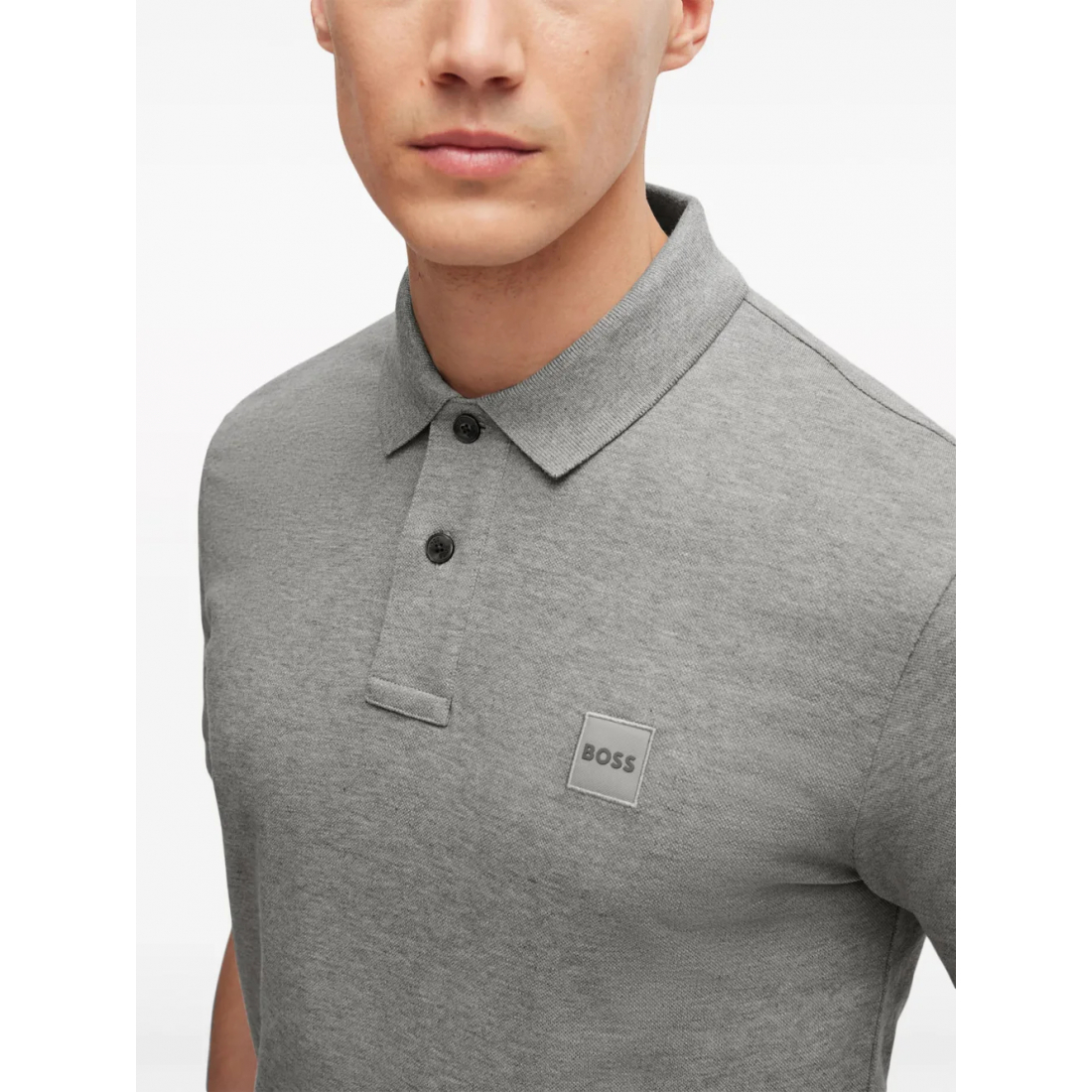 Polo 'Logo-Appliqué' pour Hommes