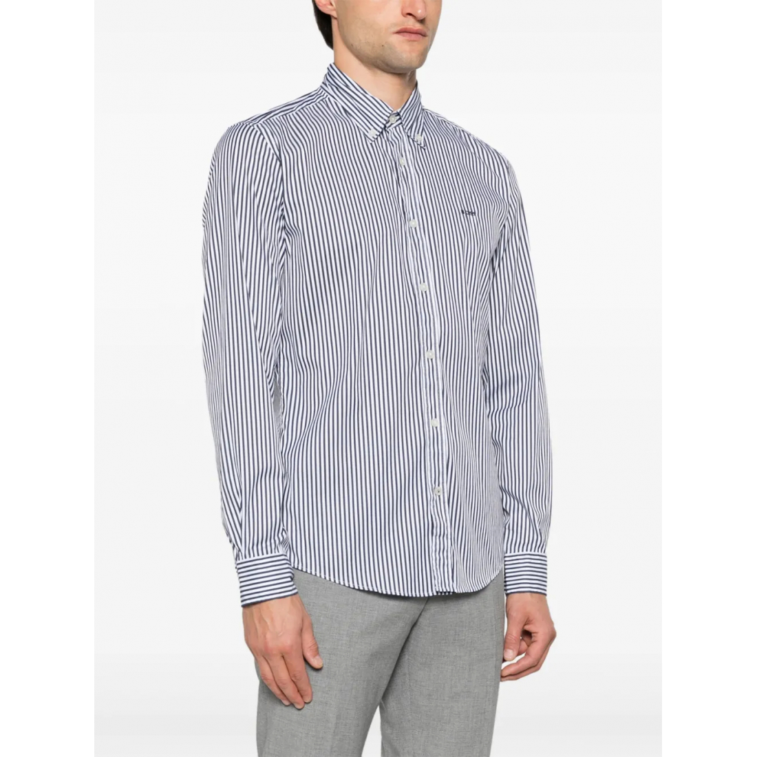 Chemise 'Logo-Embroidered' pour Hommes