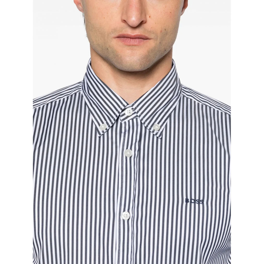 Chemise 'Logo-Embroidered' pour Hommes