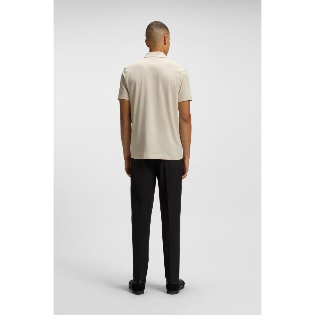 Men's 'Paddy Hopsack Paneling' Polo Shirt