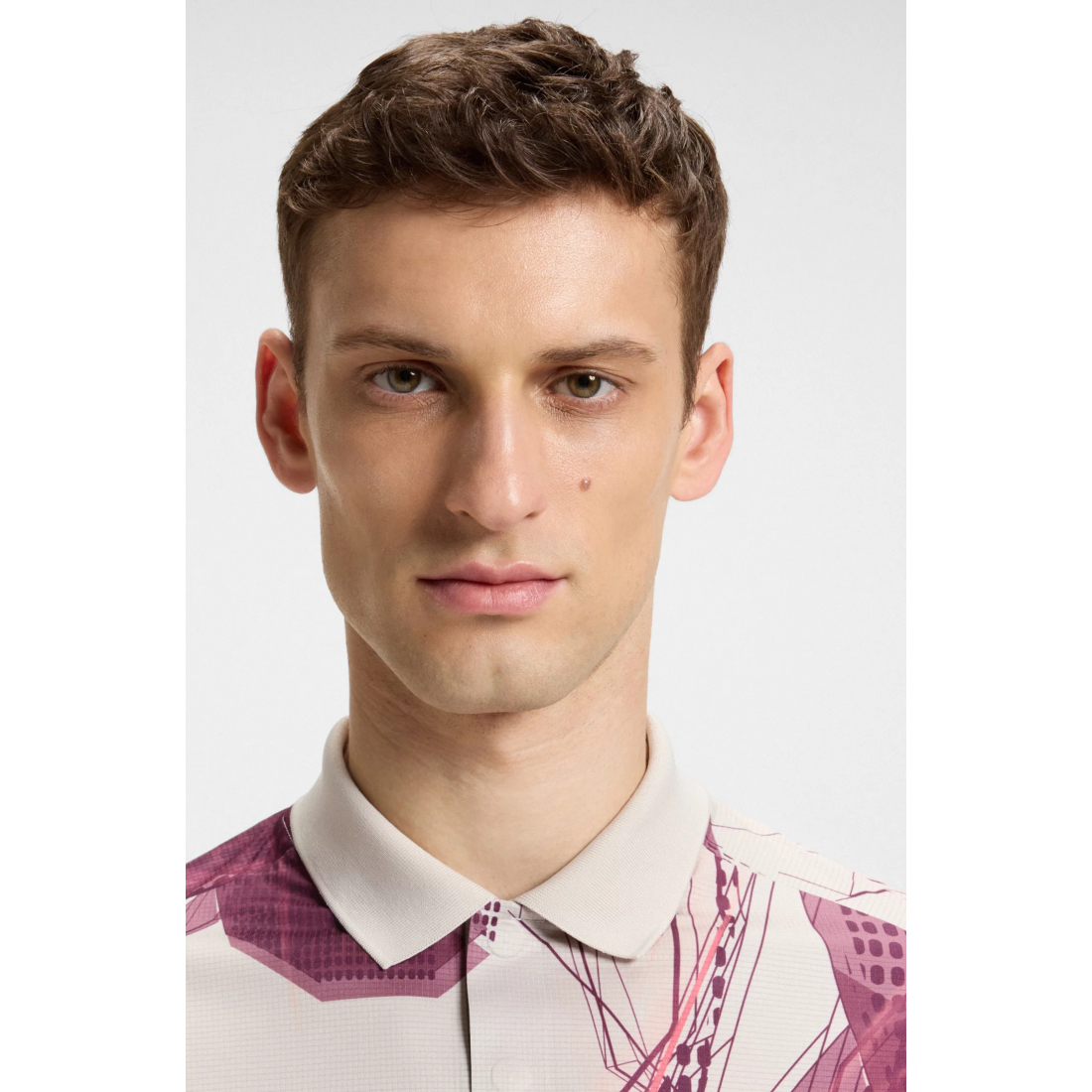 Men's 'Active Paddy Graphic-Print' Polo Shirt