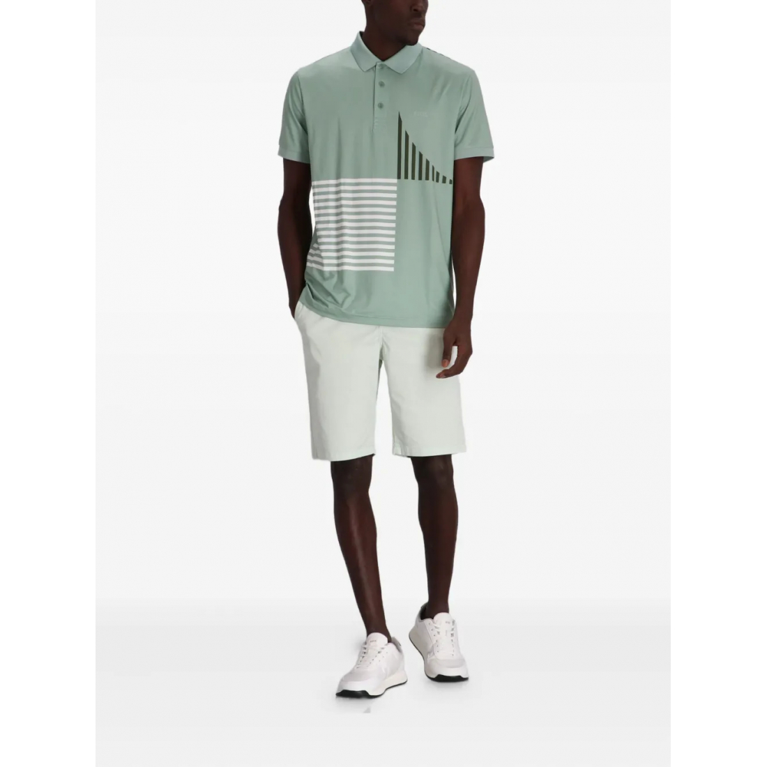 Men's 'Paddy Graphic-Print' Polo Shirt