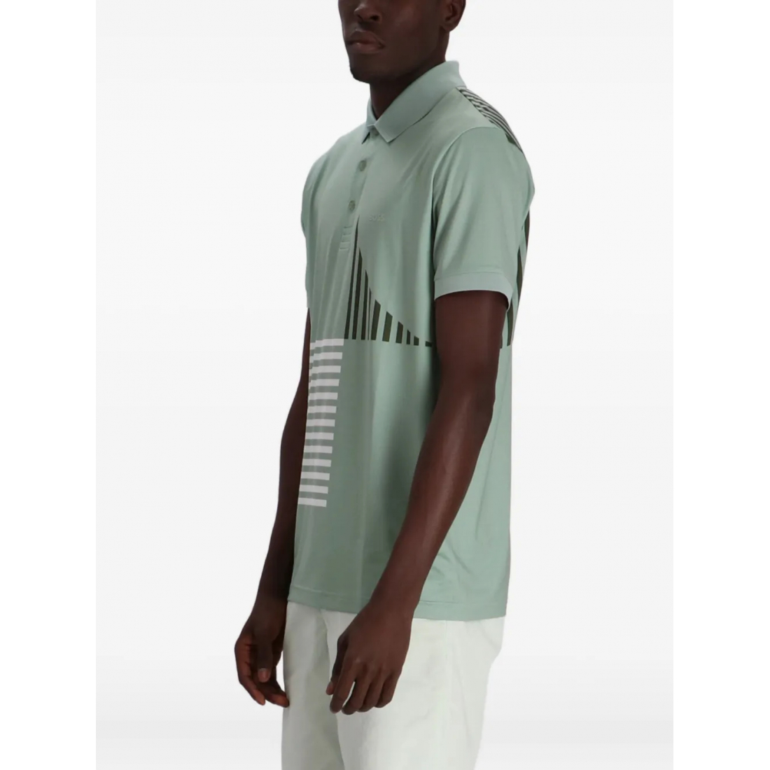 Men's 'Paddy Graphic-Print' Polo Shirt
