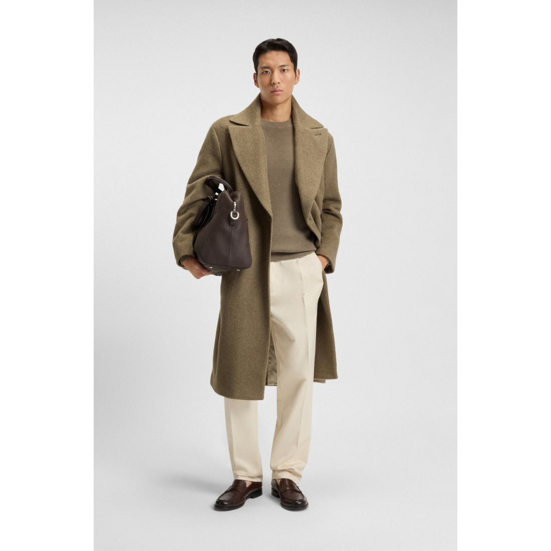 Manteau 'Herringbone Pattern' pour Hommes