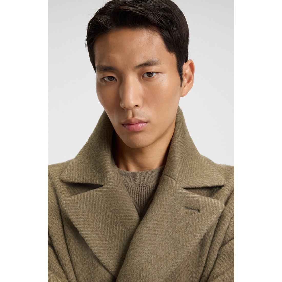 Manteau 'Herringbone Pattern' pour Hommes