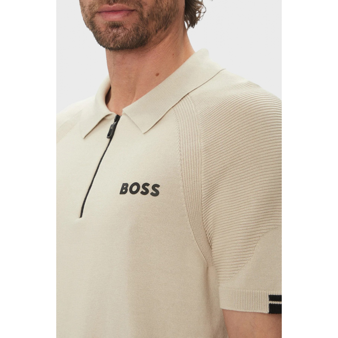 Polo 'Zip-Fastening' pour Hommes