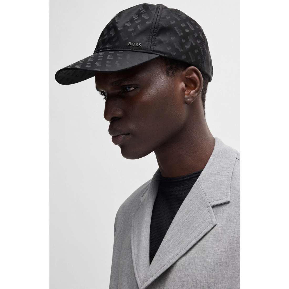 Men's 'Monogram-Jacquard Logo Lettering' Baseball Cap