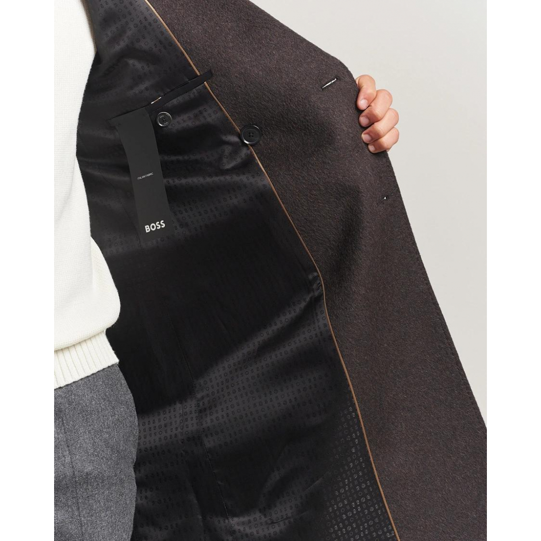 Manteau 'Peak Lapels Double-Breasted' pour Hommes