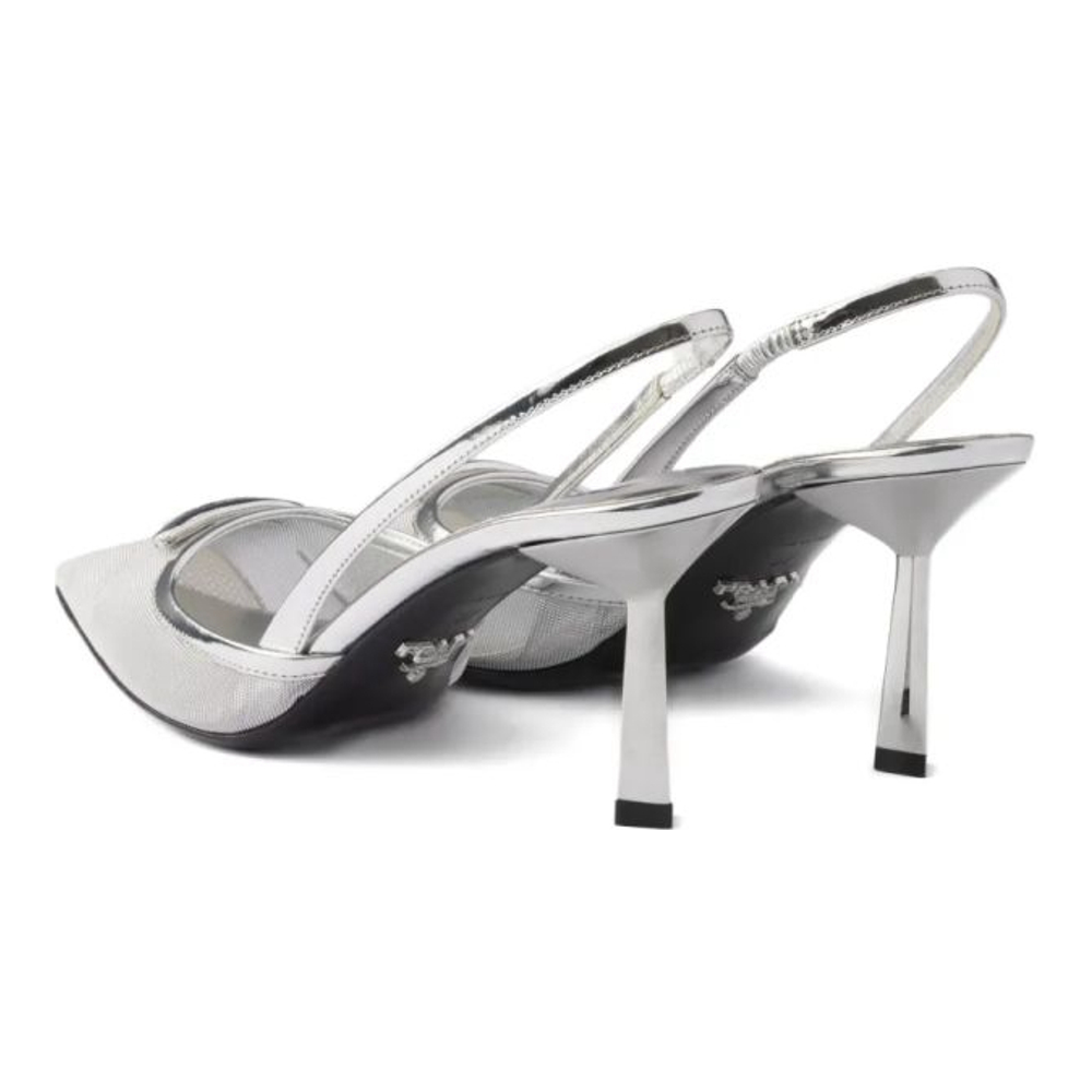 Escarpins à bride 'Triangle-Logo' pour Femmes