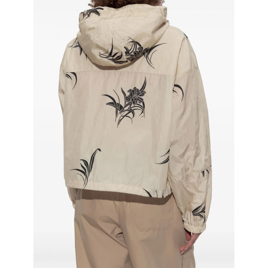 'Floral-Print' Jacke für Damen