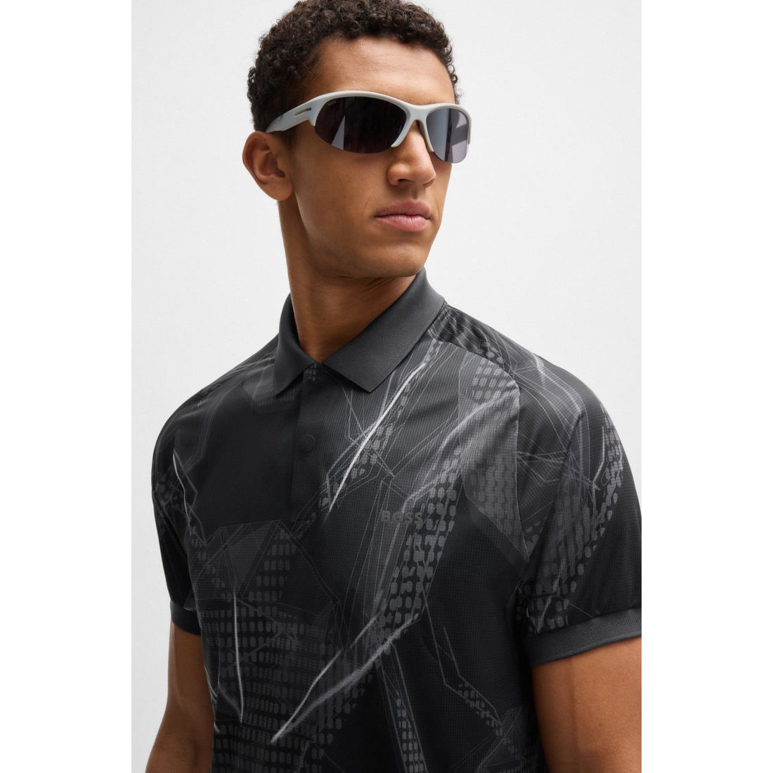 Men's 'Paddy Graphic-Print' Polo Shirt