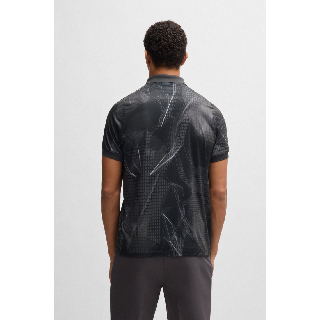 Men's 'Paddy Graphic-Print' Polo Shirt