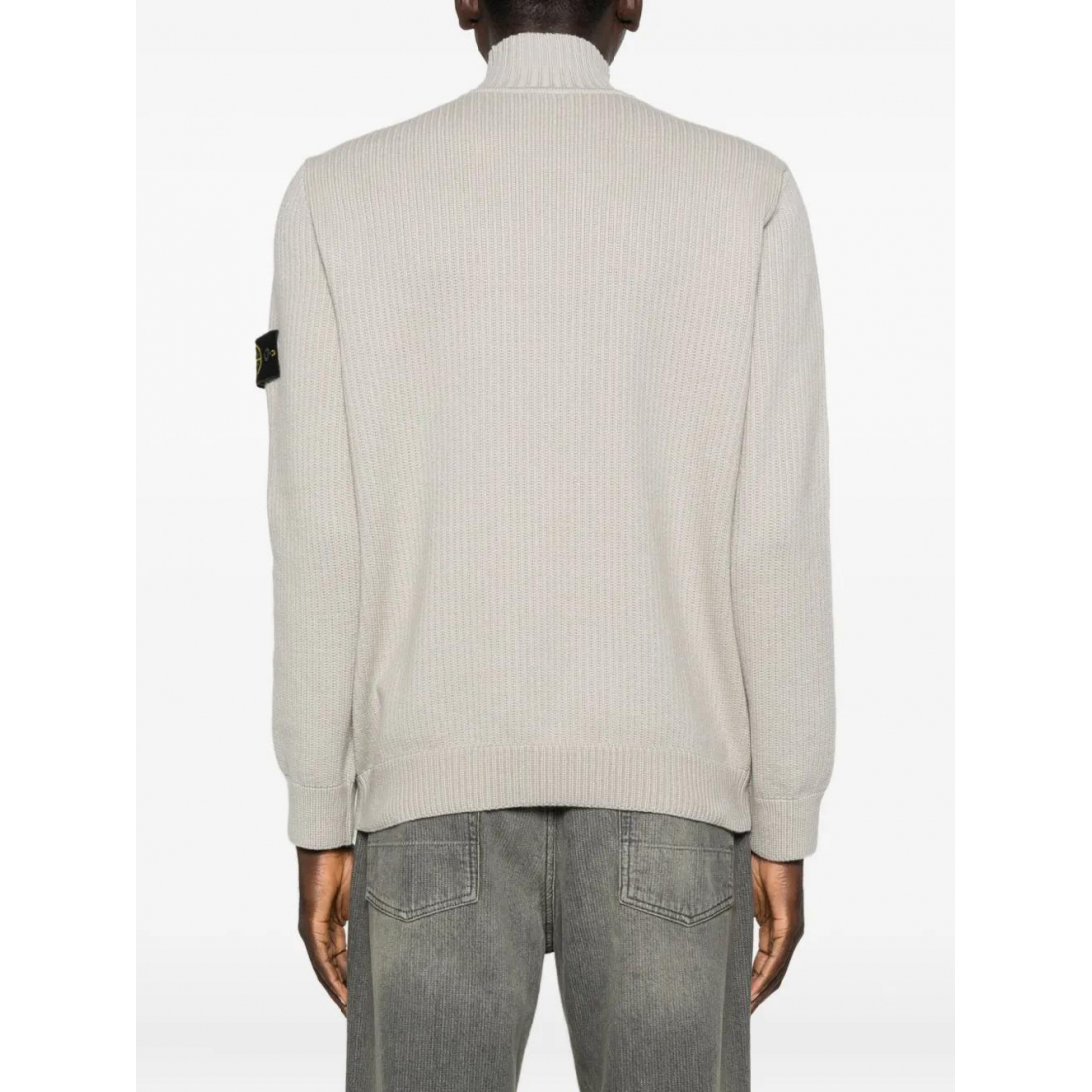 Men's 'Logo Patch' Turtleneck Sweater