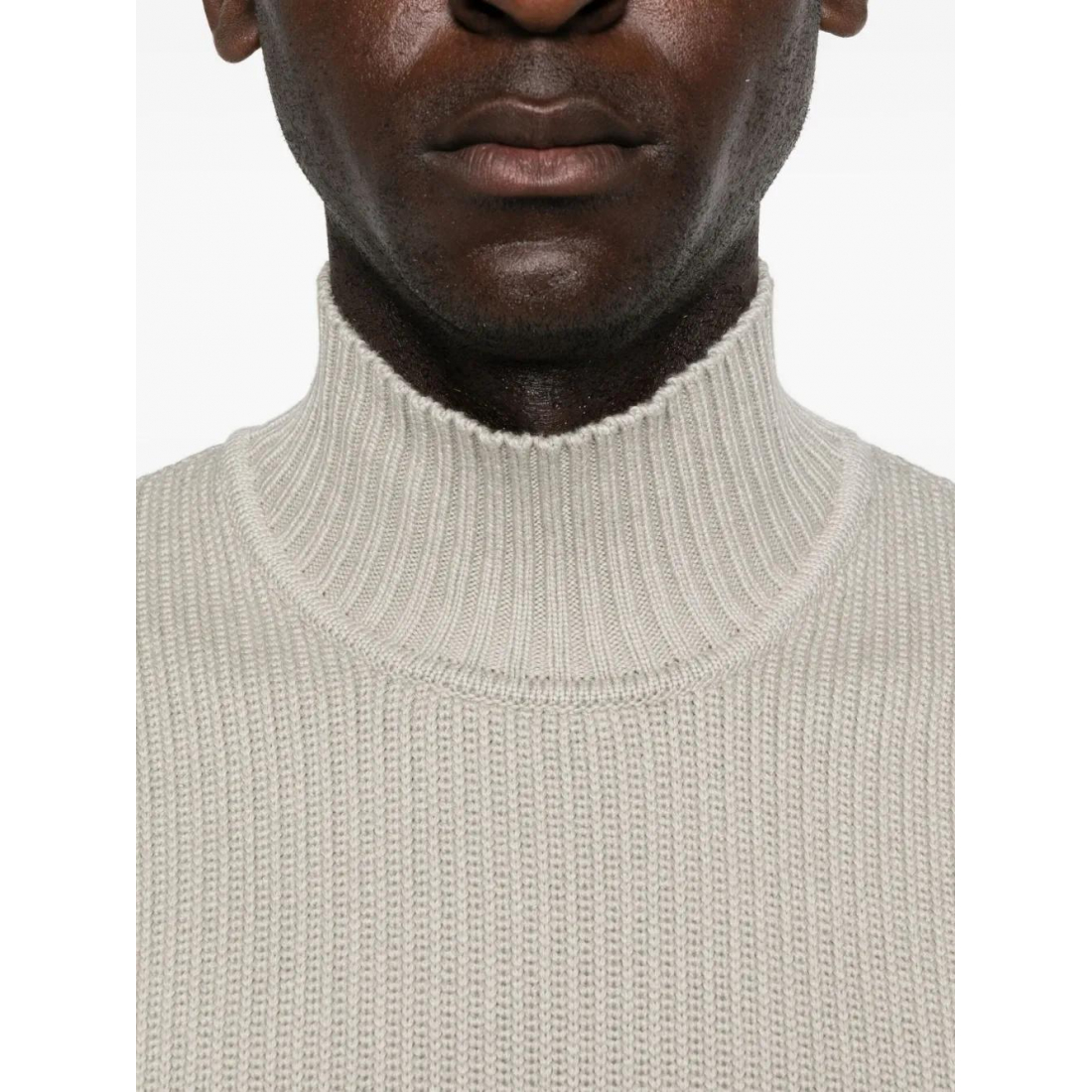 Men's 'Logo Patch' Turtleneck Sweater
