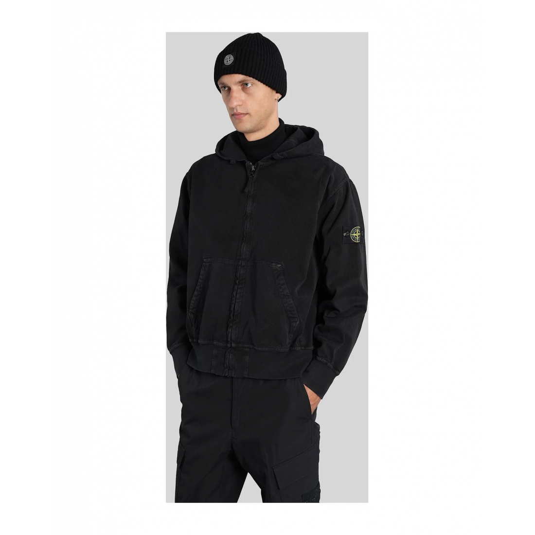 Sweatshirt à capuche  'Zip Up' pour Hommes