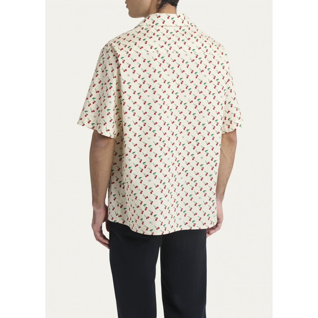 Chemise à manches courtes 'Cherryfic' pour Hommes