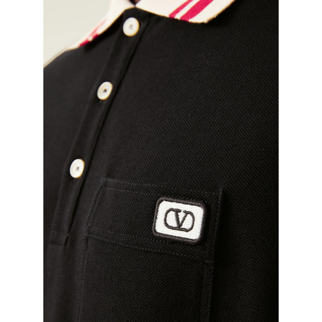 Polo 'VLogo Signature-Patch' pour Hommes
