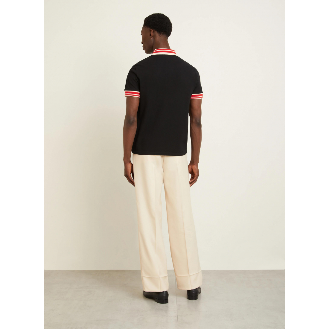 Polo 'VLogo Signature-Patch' pour Hommes