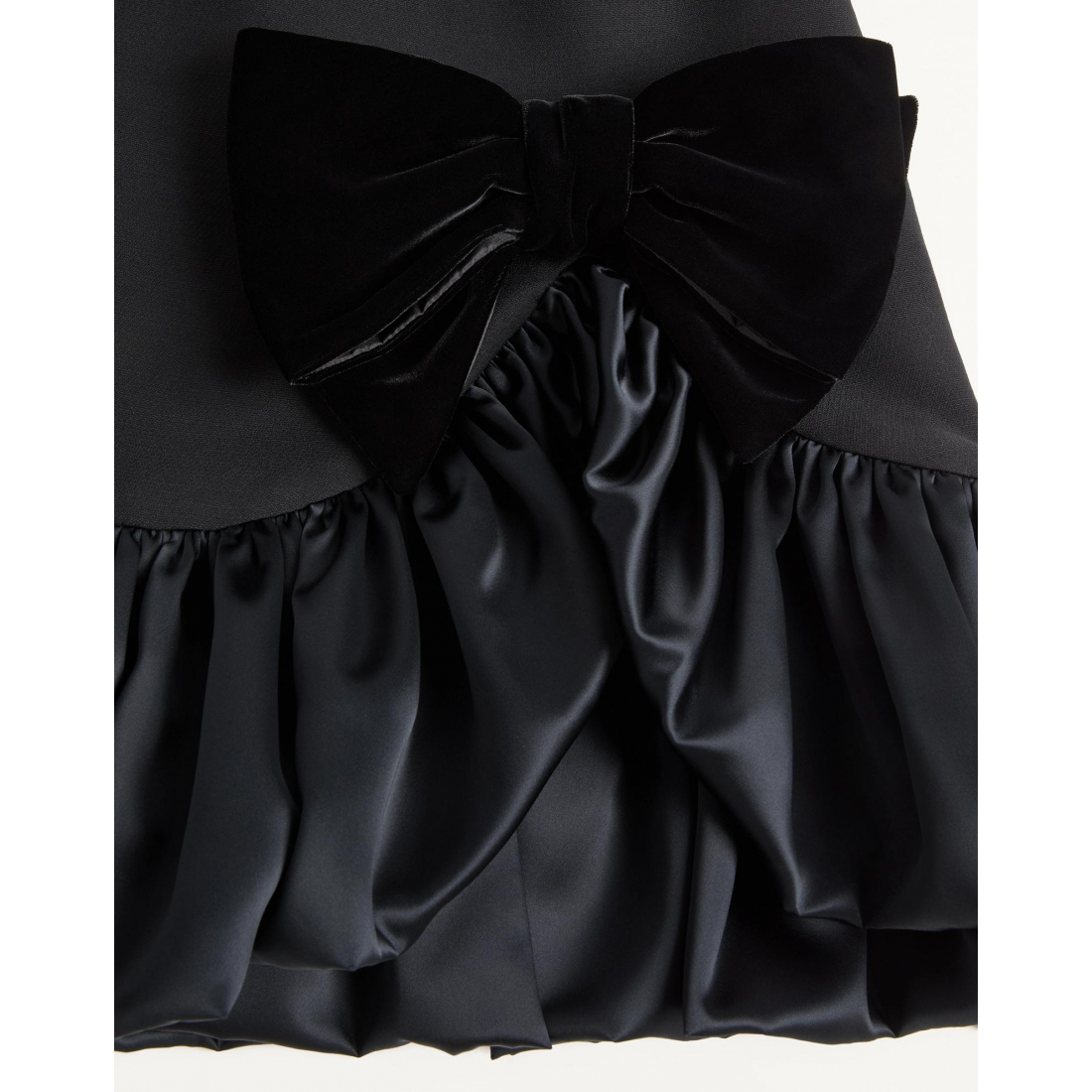 Women's 'Bow-Embellished Ruffled' Mini Dress