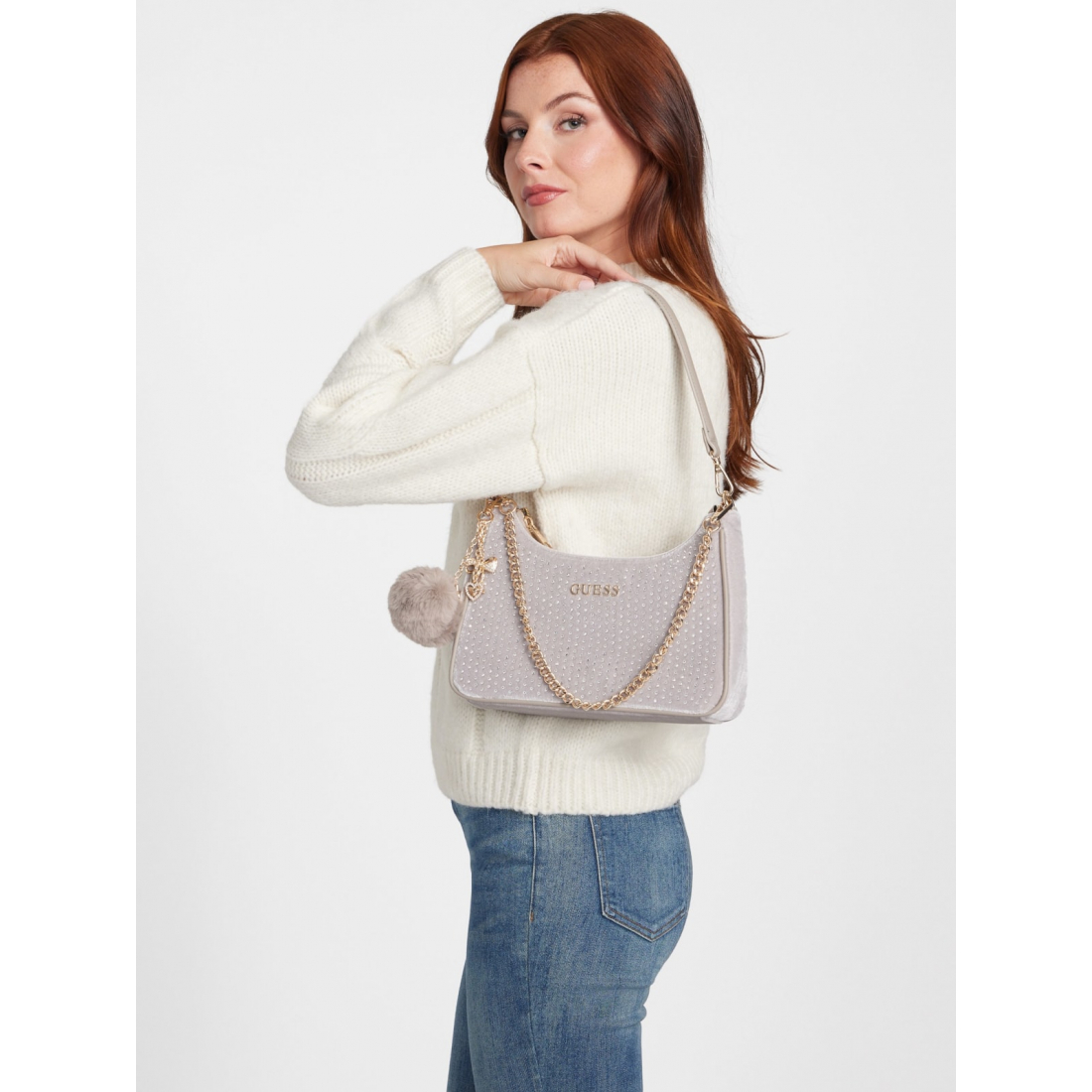 'Holly Velvet Shoulder Bag' für Damen