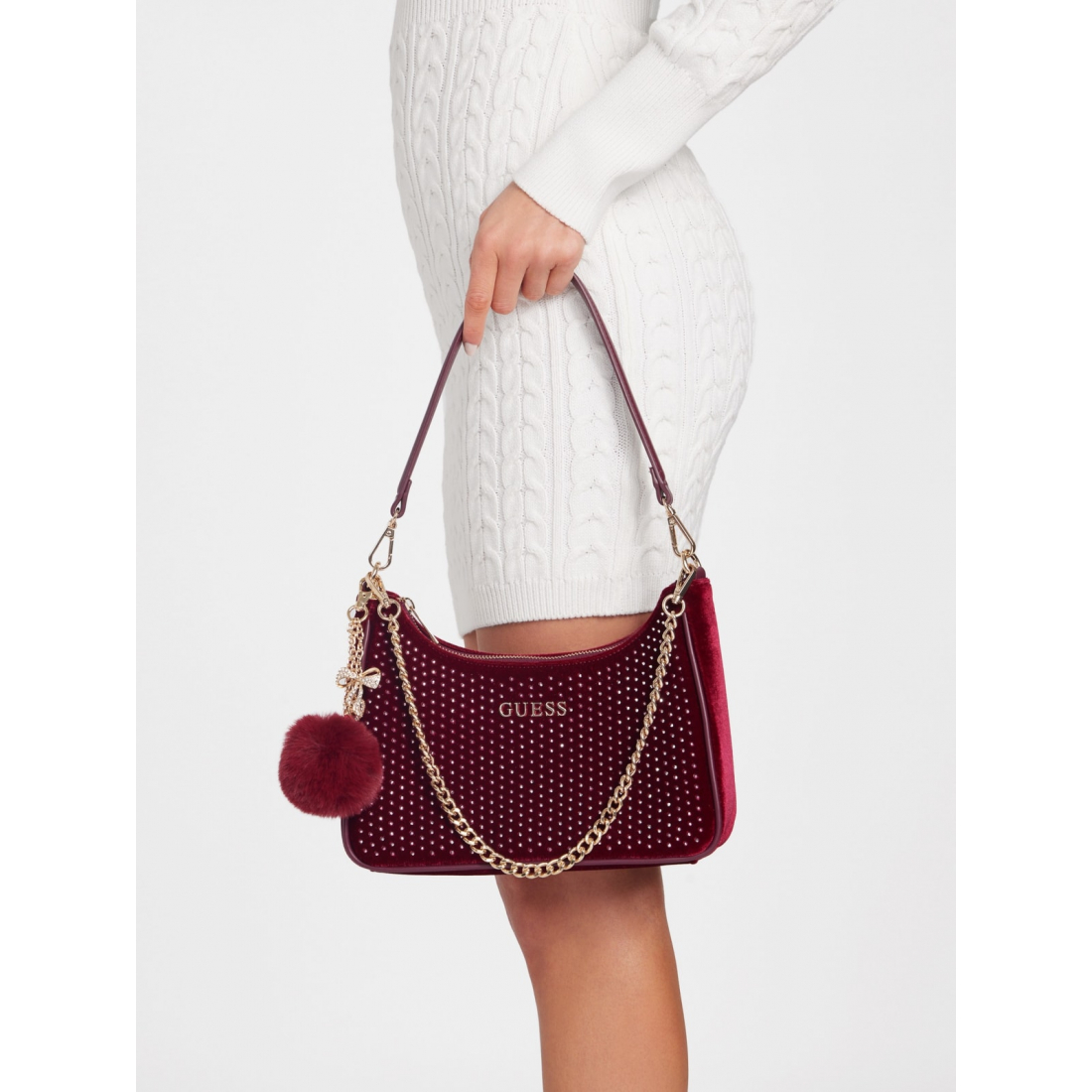 'Holly Velvet Shoulder Bag' für Damen