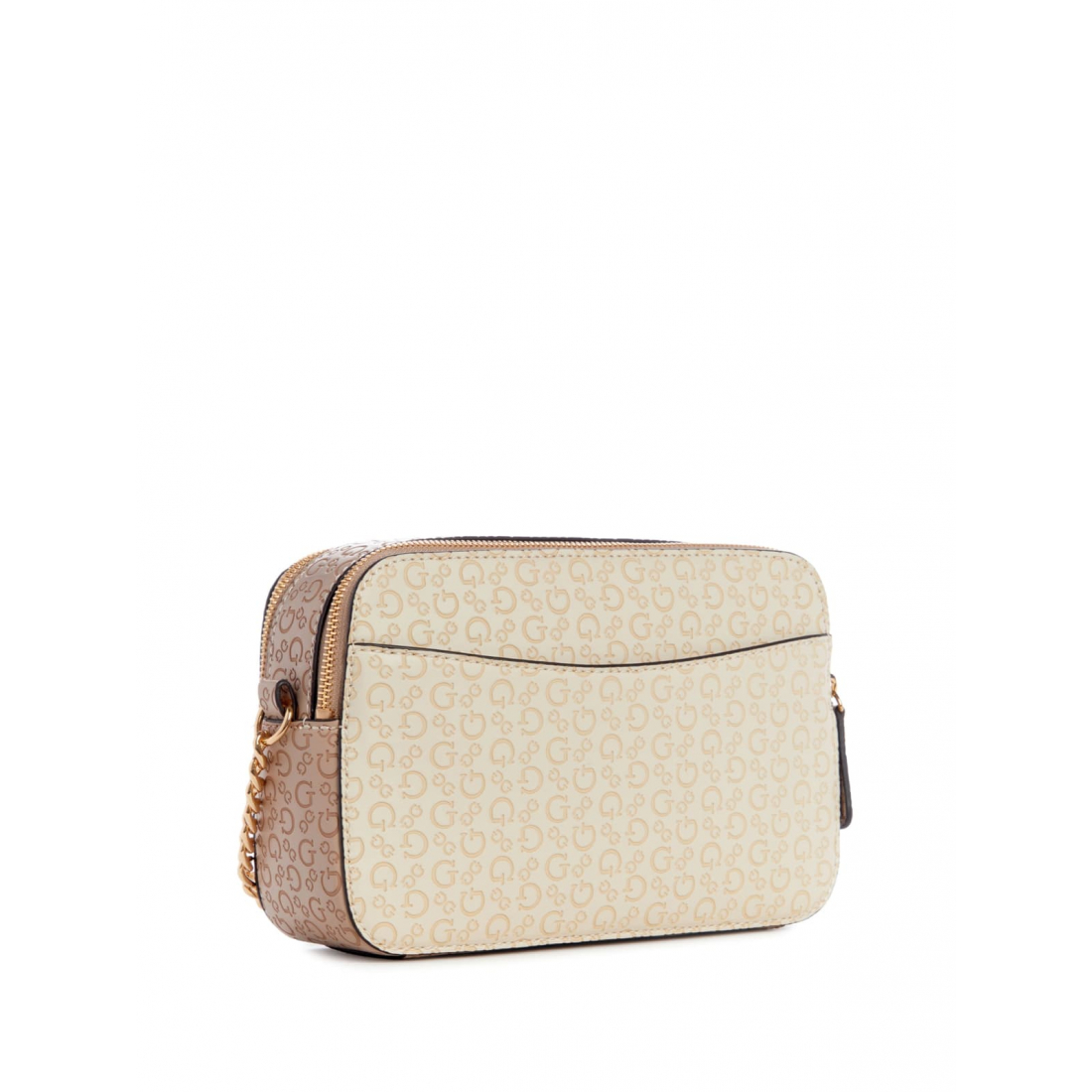 'Zakaria Debossed Logo Double-Zip Crossbody' pour Femmes