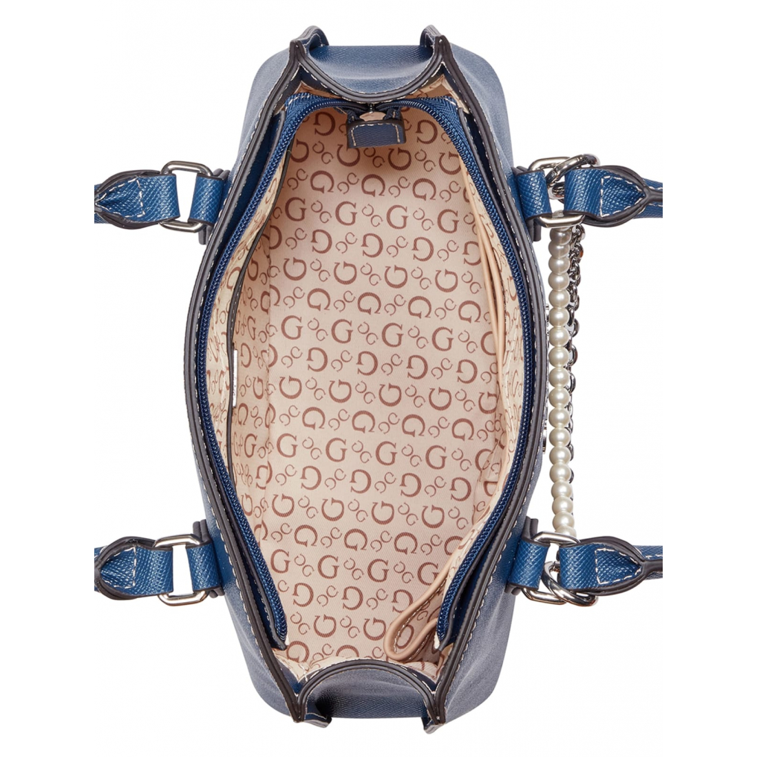 'Jeanine Faux-Pearl Charm Satchel' pour Femmes