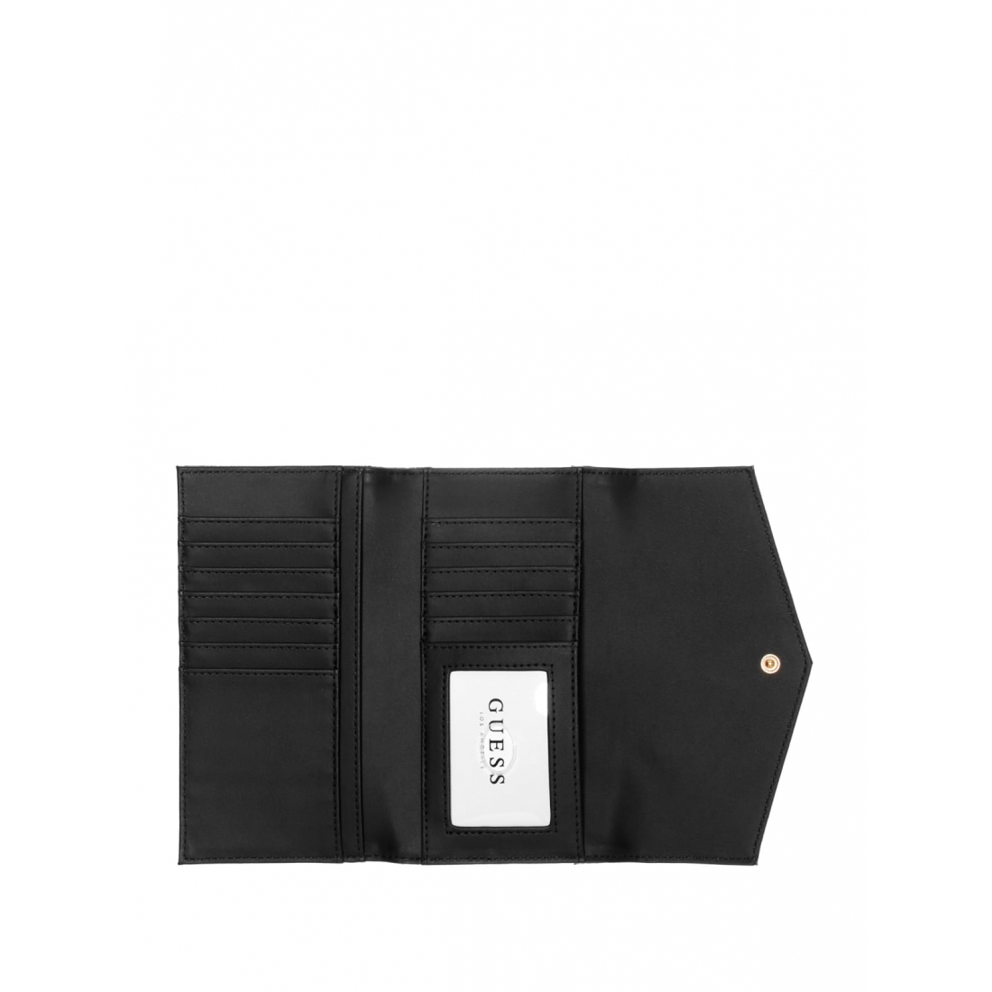 'Kiran Logo Shine Slim Clutch Wallet' pour Femmes