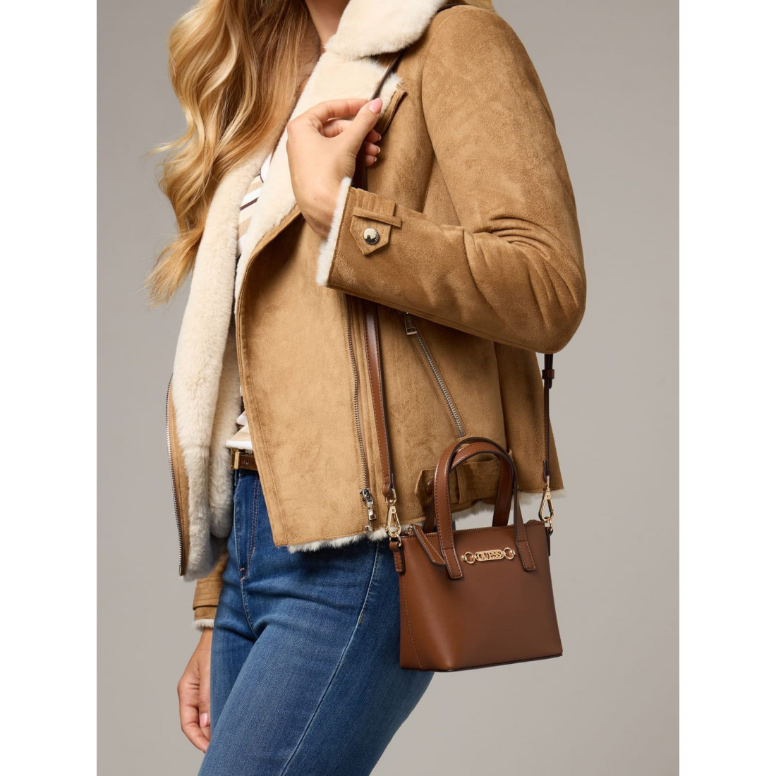 'Avelina Faux-Leather Mini Tote' pour Femmes