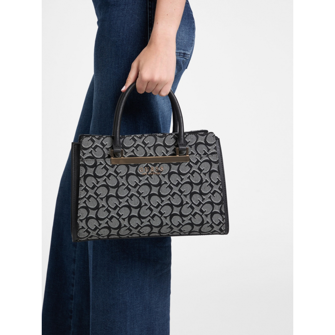 'Marva Jacquard Logo Satchel' pour Femmes