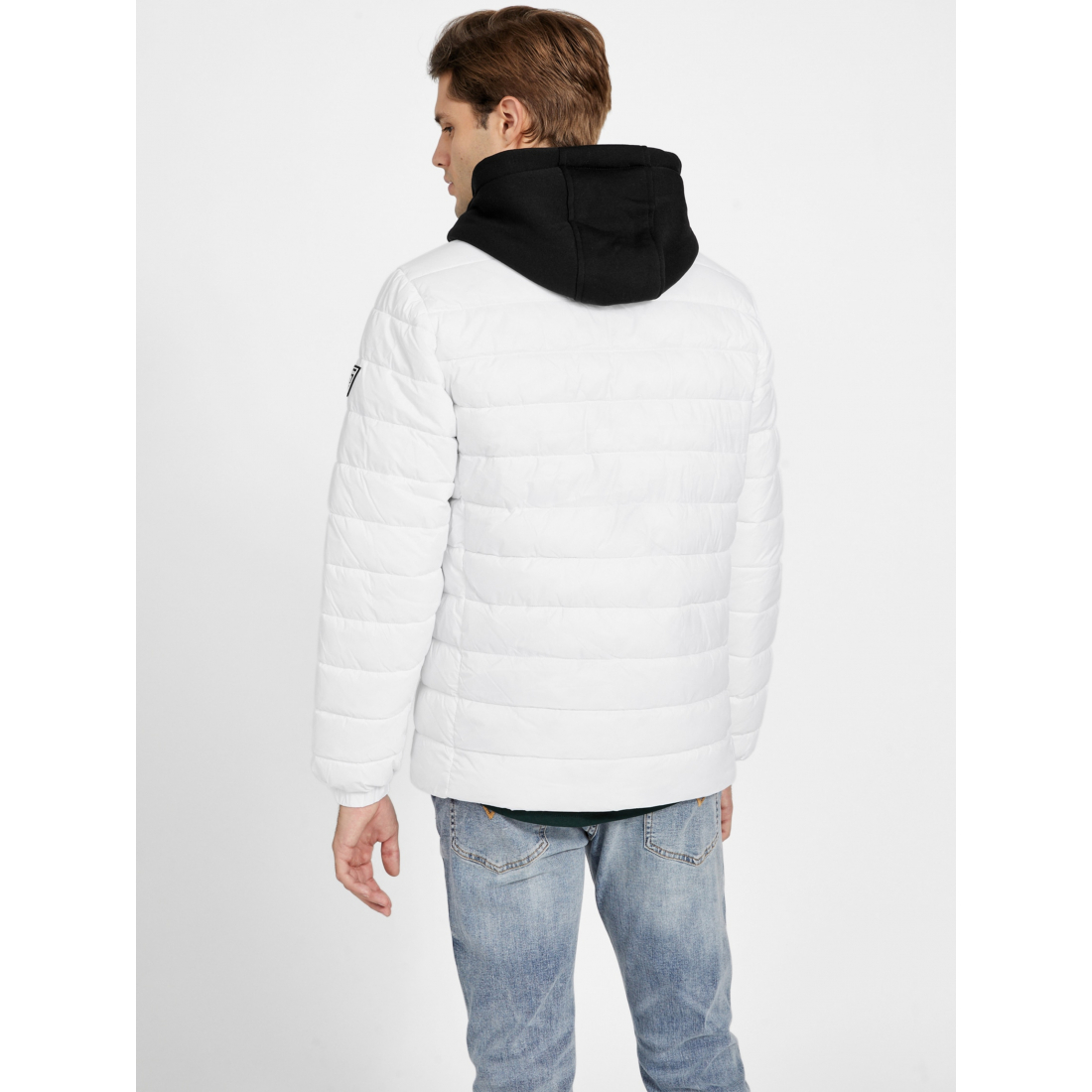 'Harrison Hooded Quilted Jacket' pour Hommes