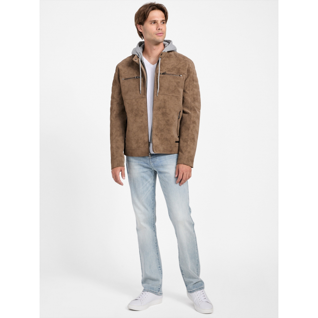 'Maxton Faux-Suede Jacket' pour Hommes