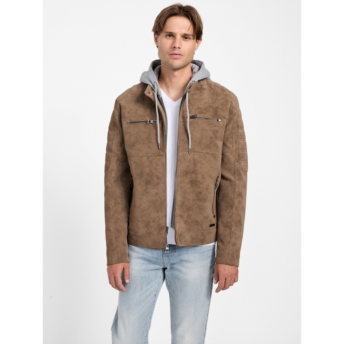'Maxton Faux-Suede Jacket' pour Hommes