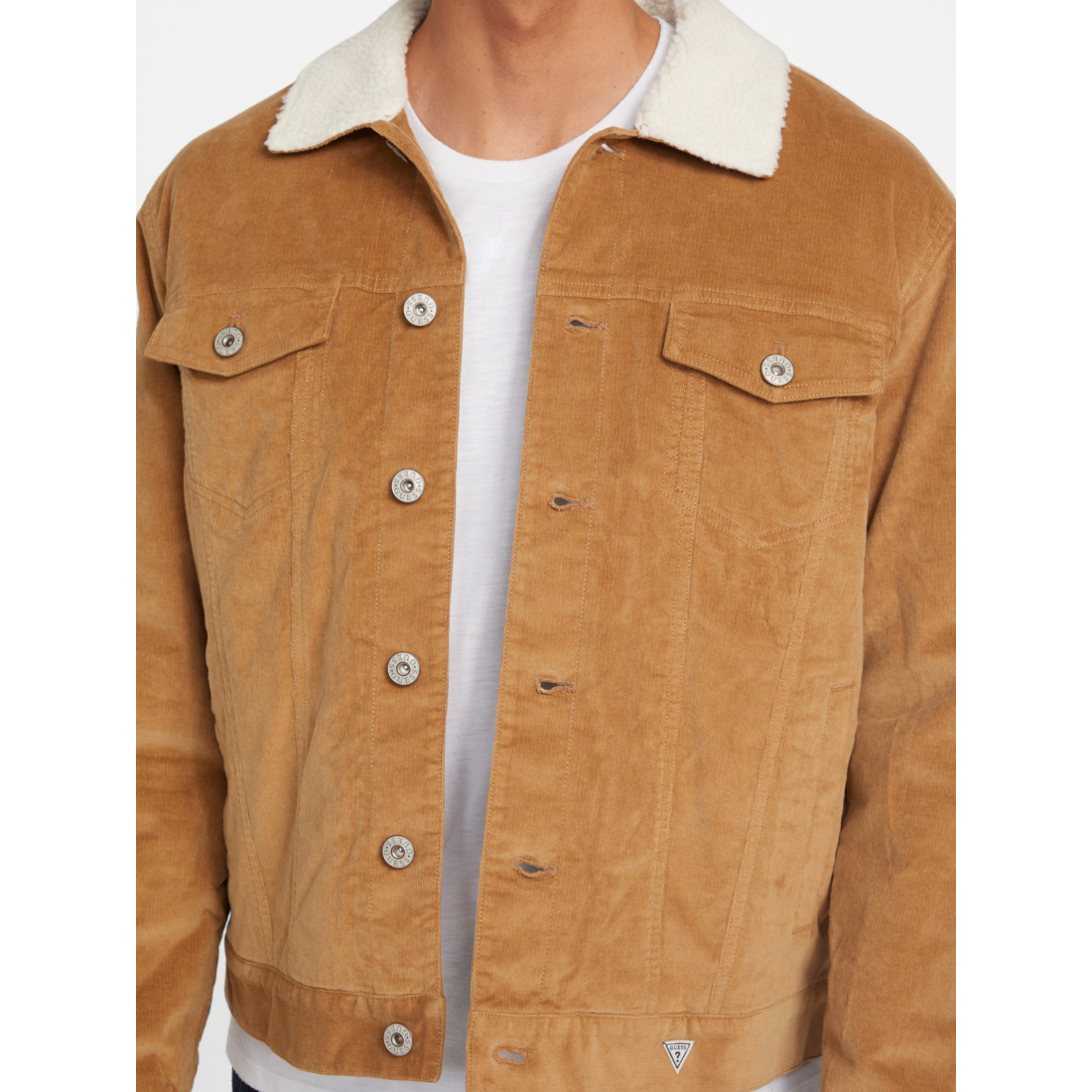 'Brent Sherpa Corduroy Jacket' pour Hommes