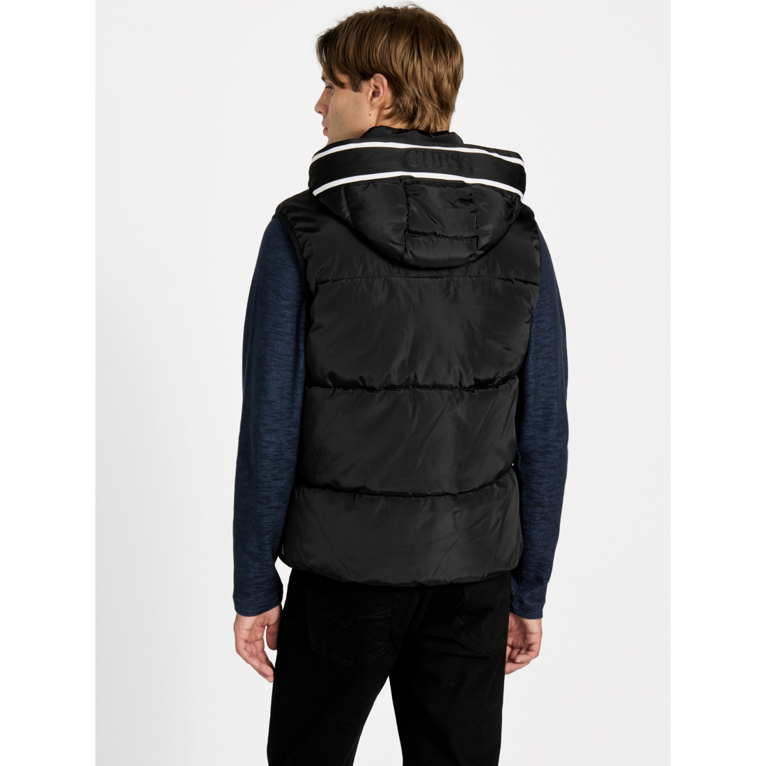 'Eco Owen Hooded Puffer Vest' pour Hommes