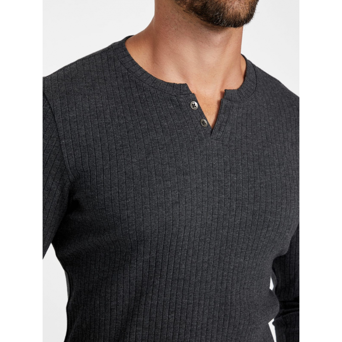 'Todd Long-Sleeve Henley' pour Hommes