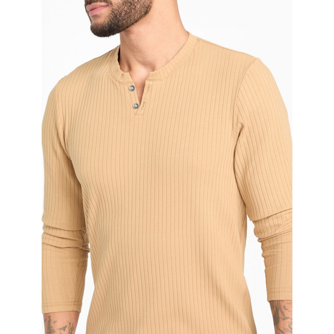 'Todd Long-Sleeve Henley' pour Hommes