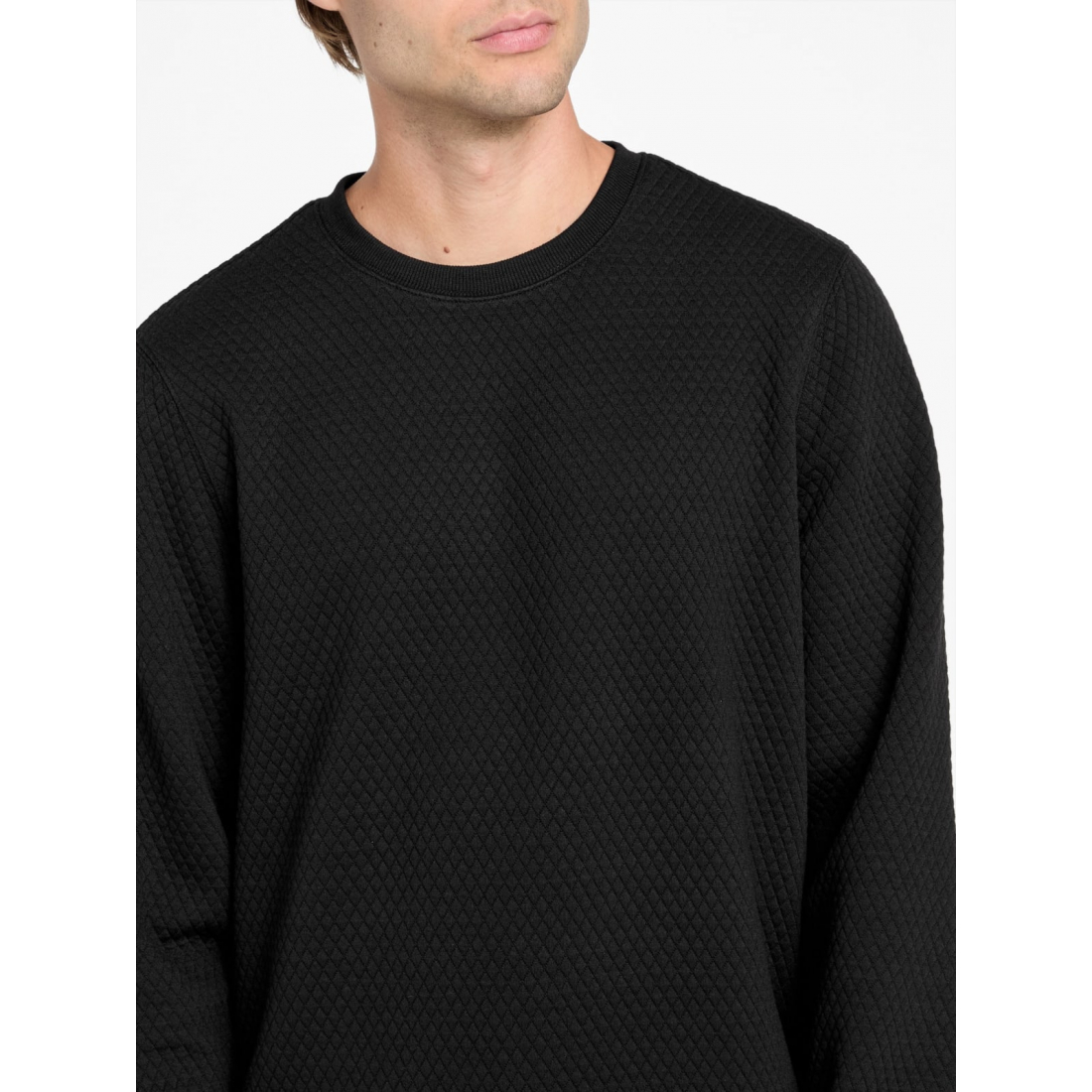 'Omar Jacquard Crewneck Pullover' pour Hommes