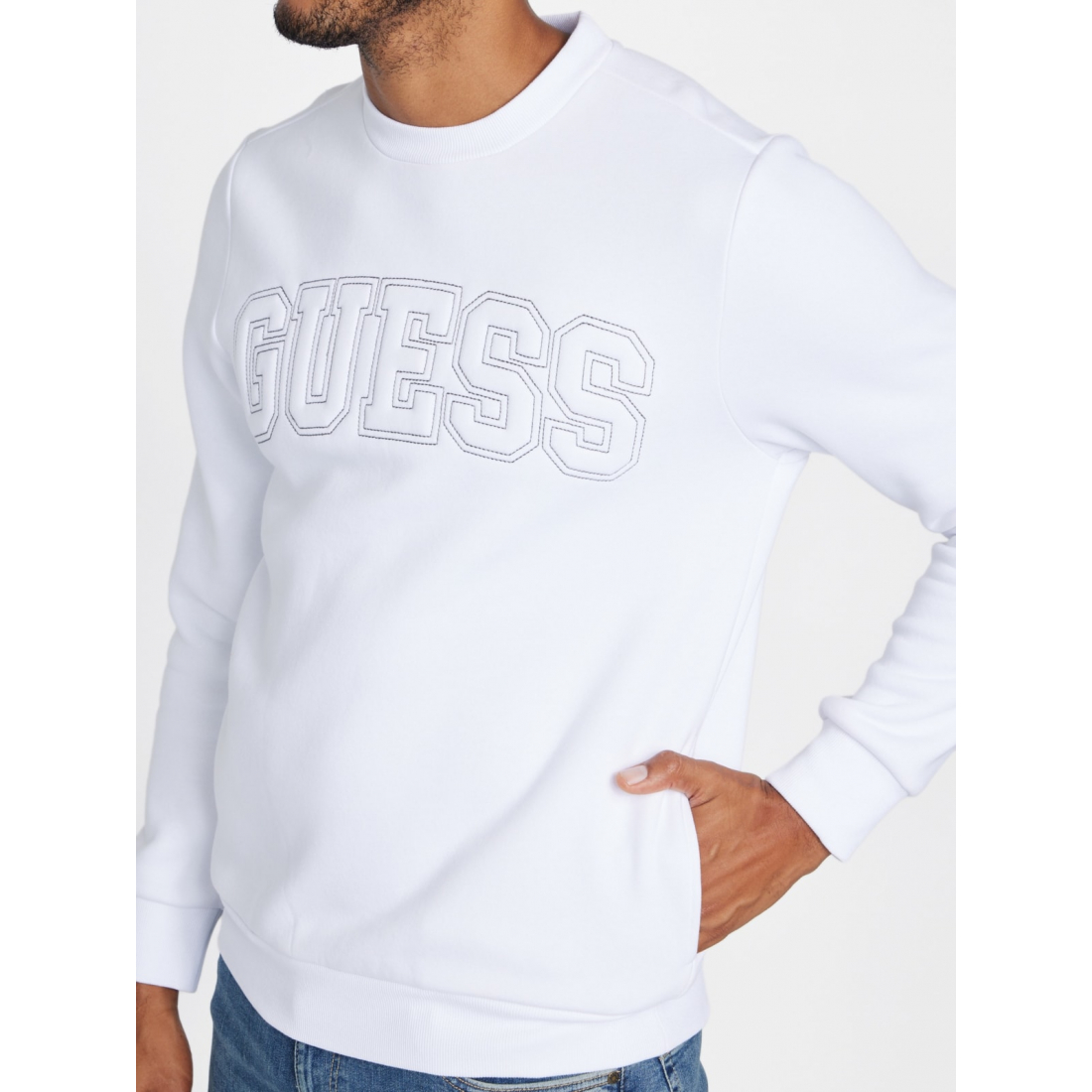 'Saul Logo Crewneck Pullover' pour Hommes