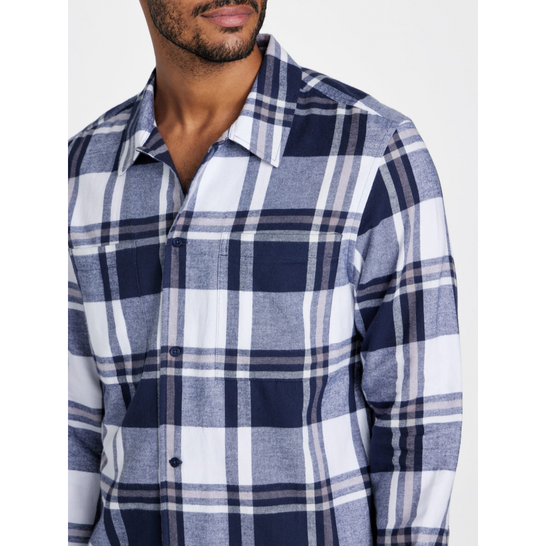 'Mason Plaid Pocket Shirt' für Herren