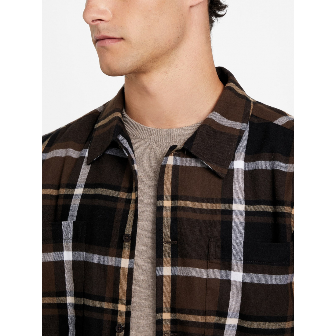 'Mason Plaid Pocket Shirt' pour Hommes