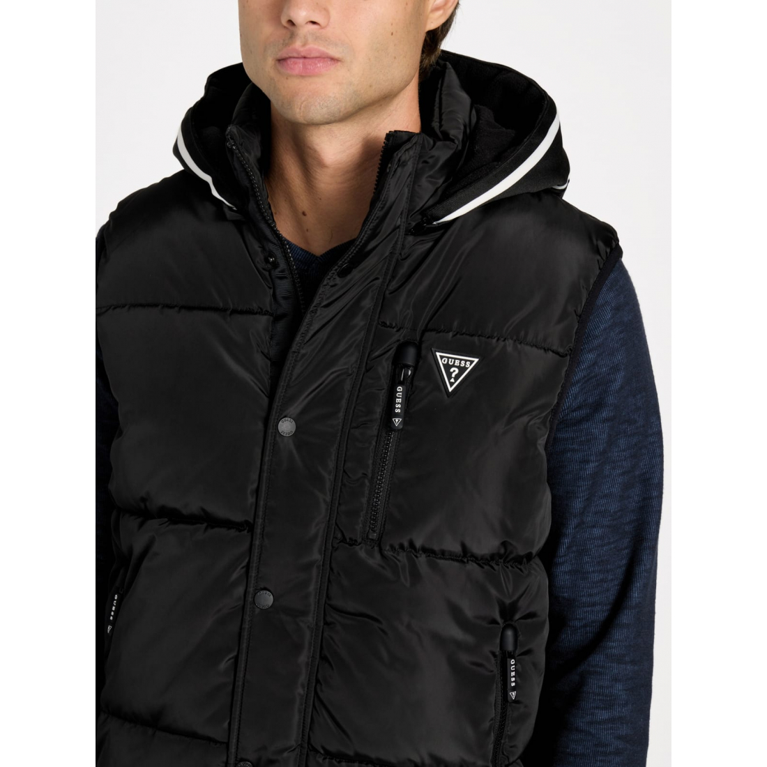 'Eco Owen Hooded Puffer Vest' pour Hommes