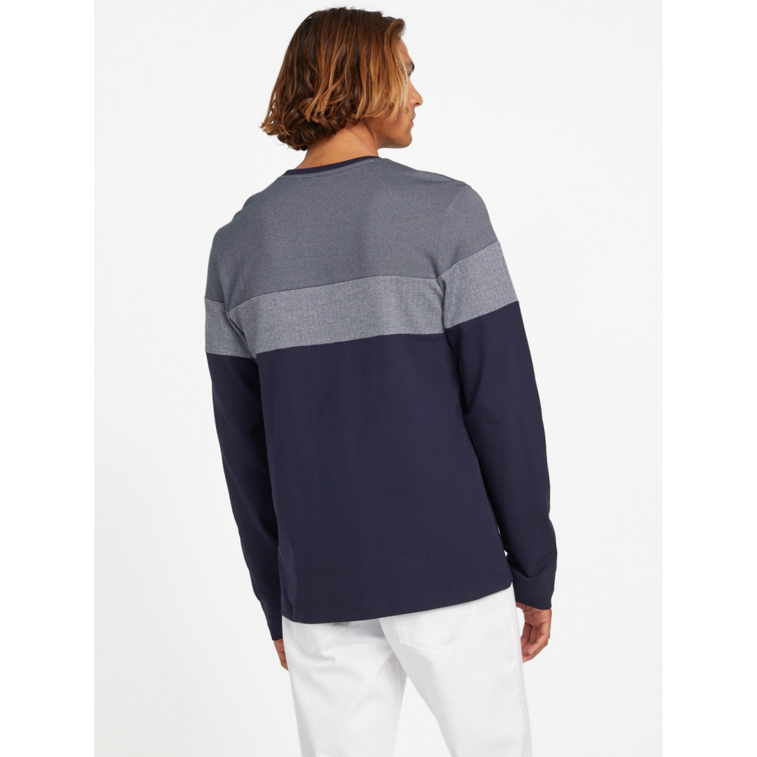 'Stetson Split Long-Sleeve Tee' pour Hommes