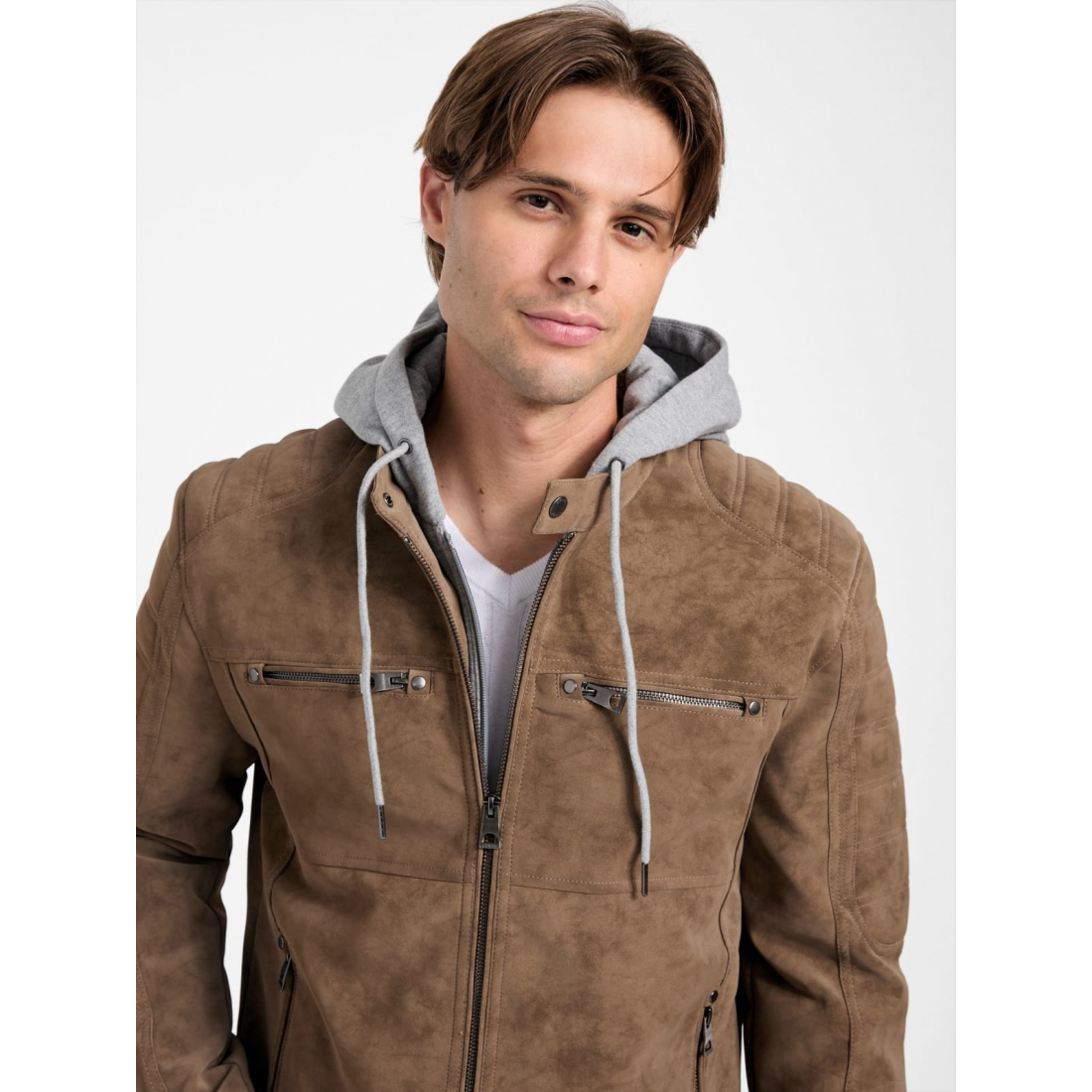 'Maxton Faux-Suede Jacket' pour Hommes