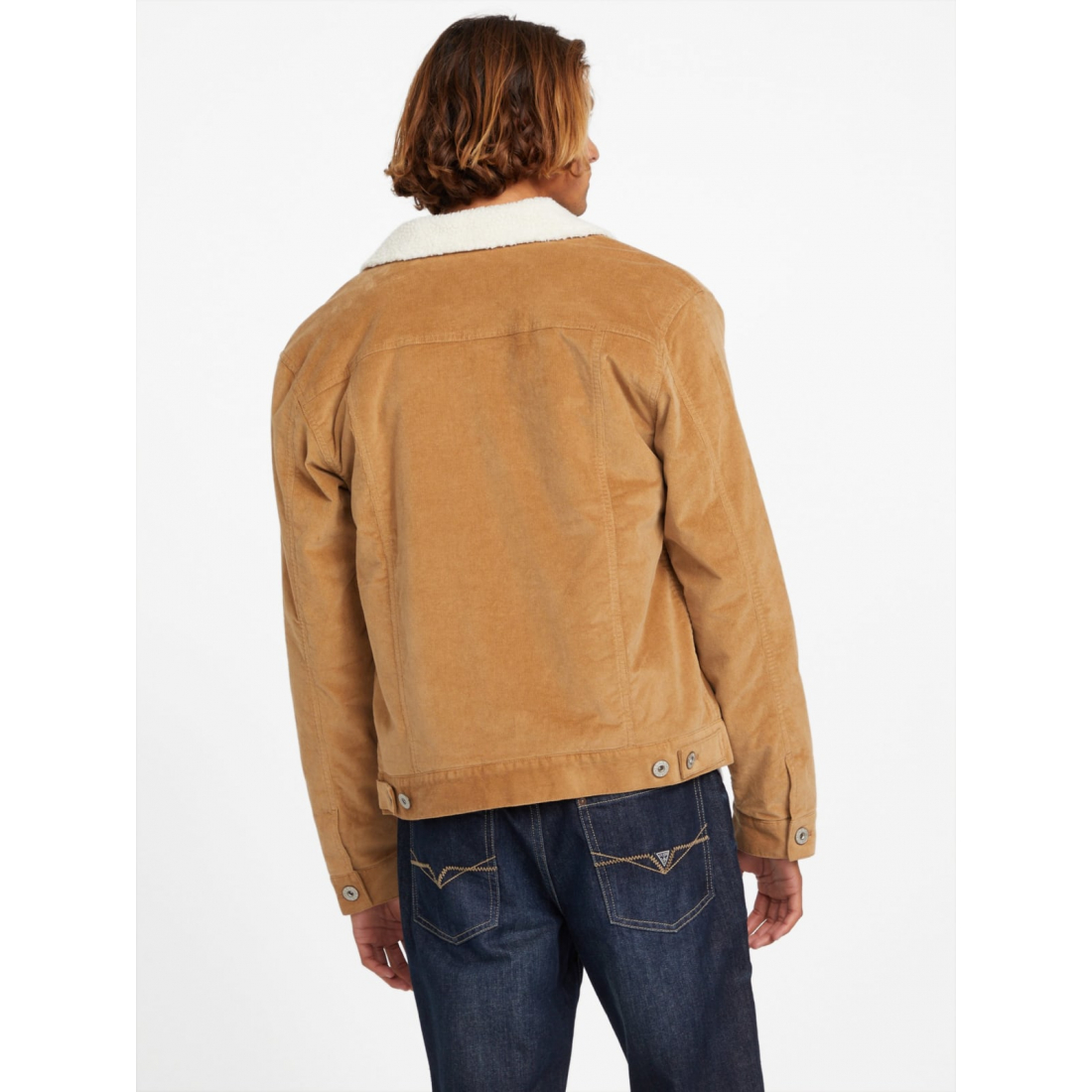 'Brent Sherpa Corduroy Jacket' pour Hommes
