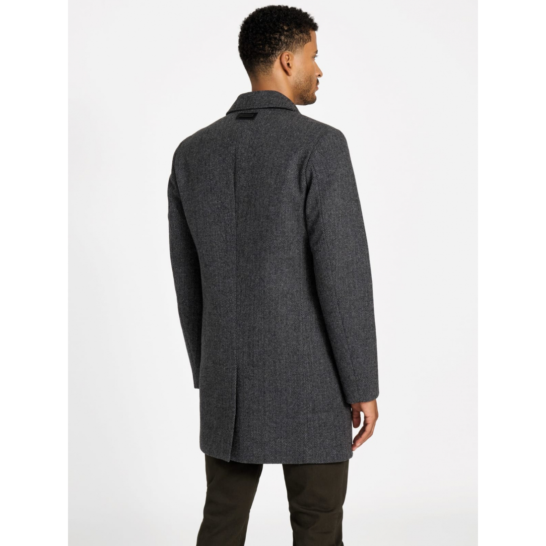 'Leonardo Wool-Blend Coat' pour Hommes