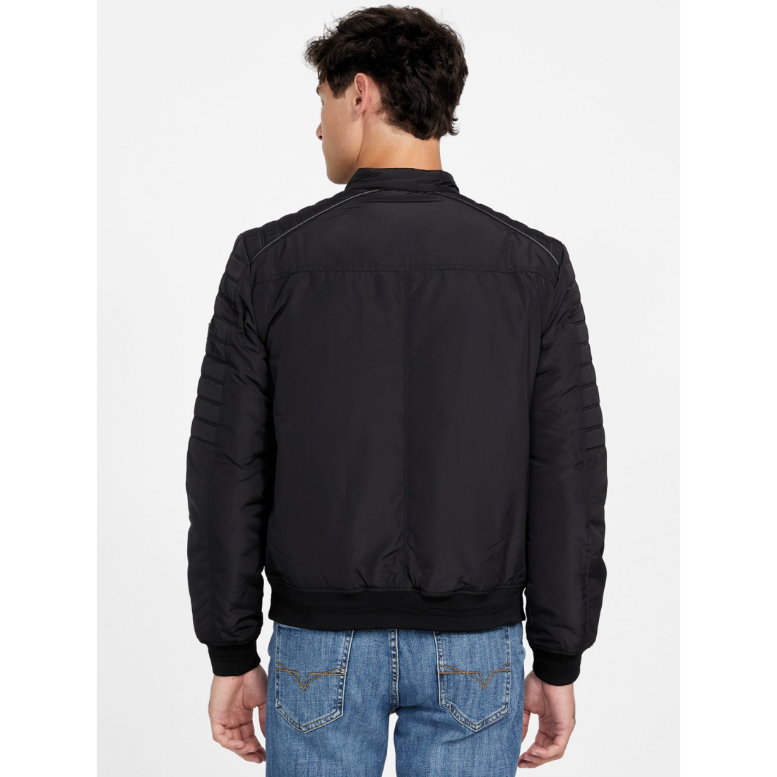 'Rowan Padded Moto Jacket' pour Hommes