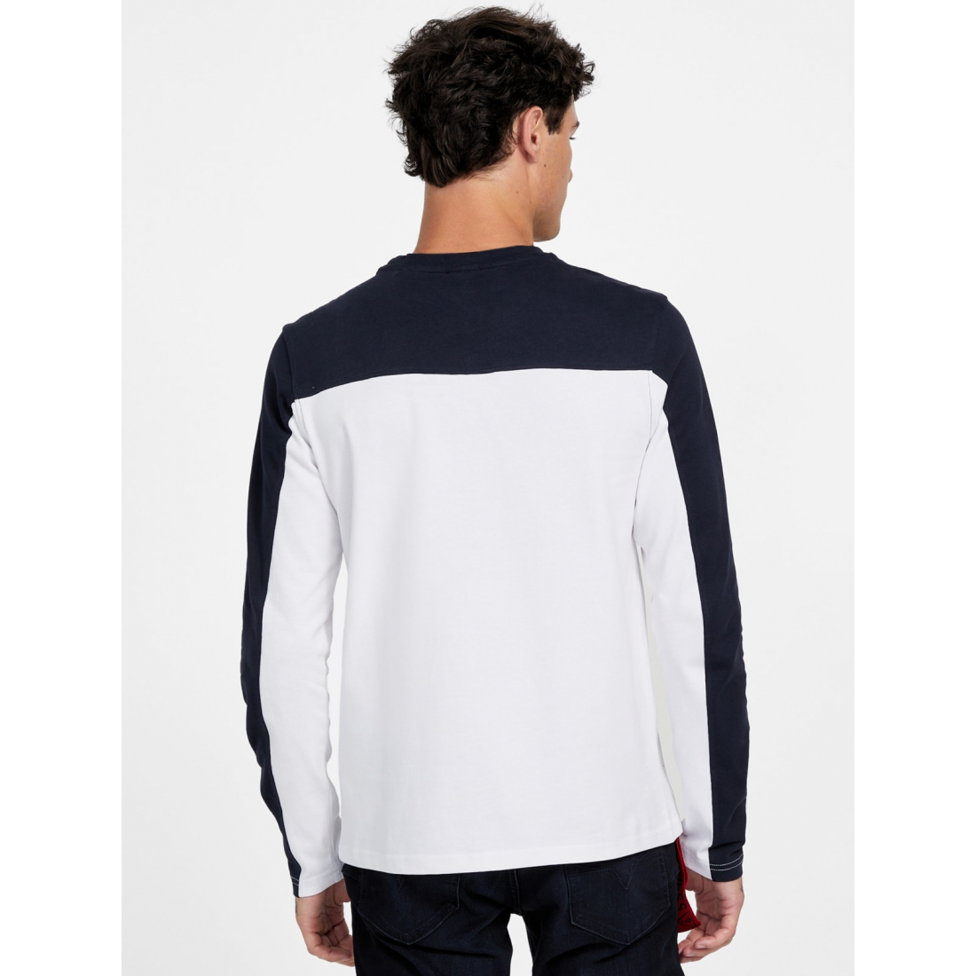 'Eco Rey Crewneck Long-Sleeve Tee' pour Hommes