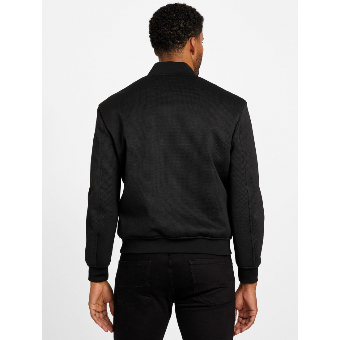 'Alonzo Full-Zip Biker Jacket' pour Hommes